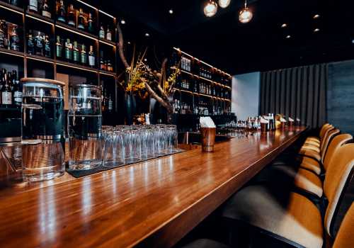 This is inside the BrewDog Gatwick Airport in Gatwick Airport