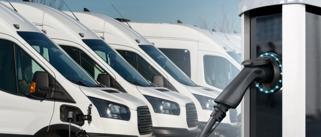 Courier Company electric vans