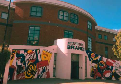 Front side of the Museum of Brands