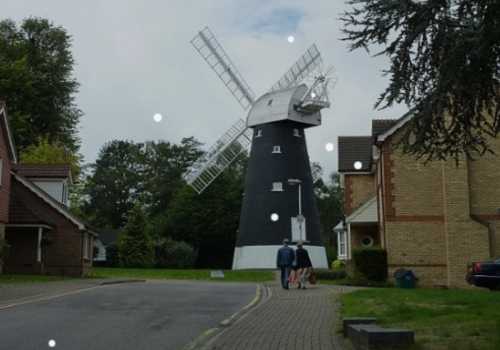 beautiful windmill of Shirley Windmill