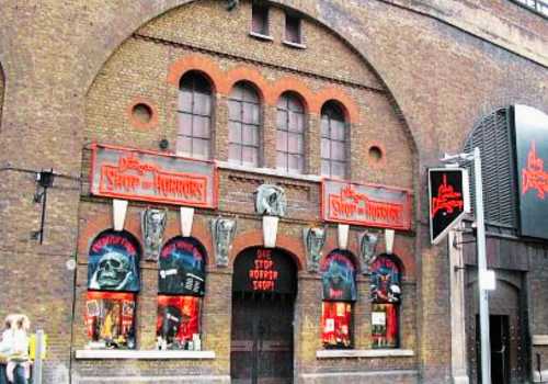 Beautiful gate of The London Dungeon