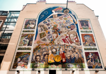 Spirit of Soho Mural-Xtramile Couriers