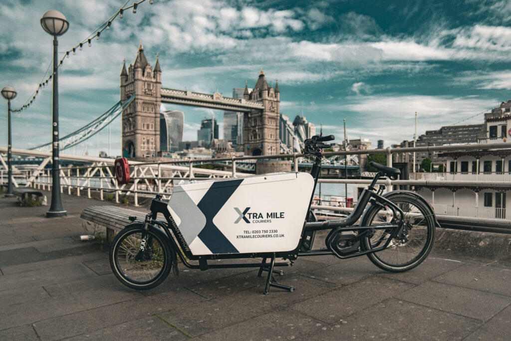 Bike courier London UK