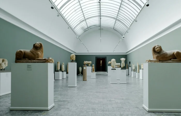 This is inside The Exhibit in Balham